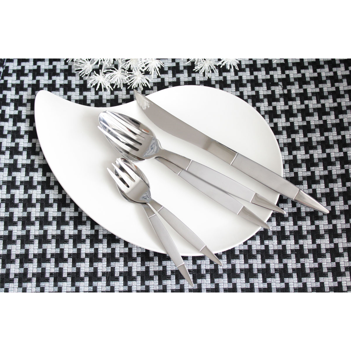 Mulex Besteckset „Miami 18/0“ matt, 30-teilig, im Geschenkkarton Bild 3