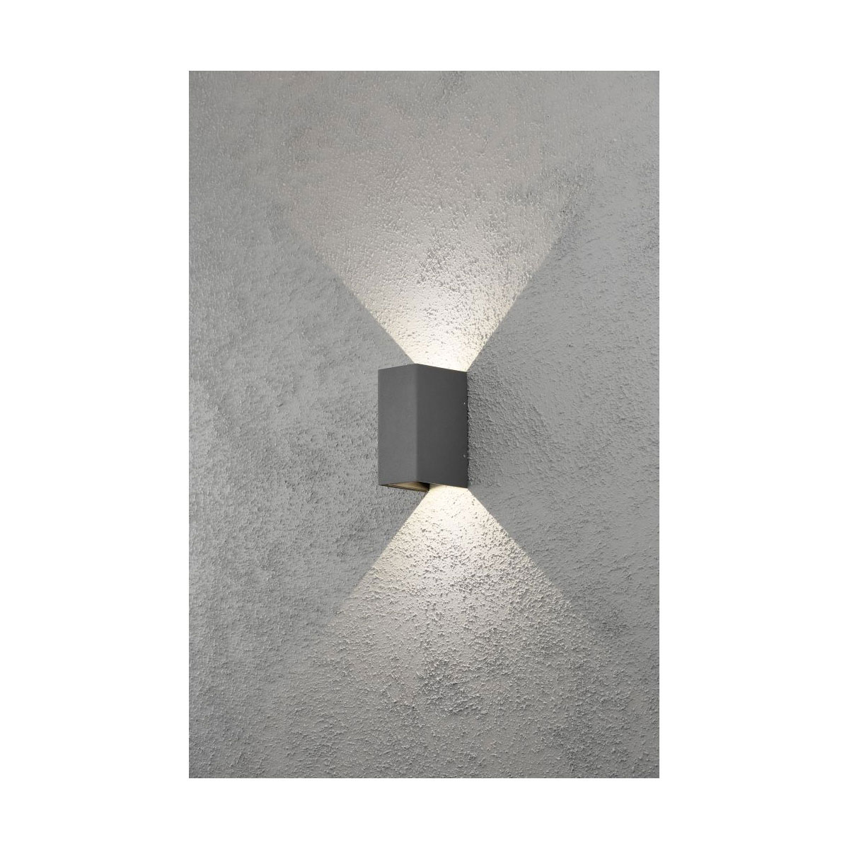 Konstsmide LED-Außenwandleuchte Cremona 2 schwarz Bild 2