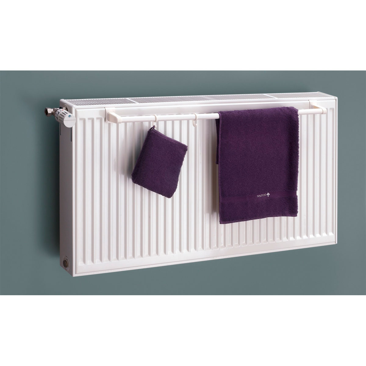 Ximax  Heizkörper Zubehör Handtuchhalter für Kompaktheizkörper 540 mm Weiß
