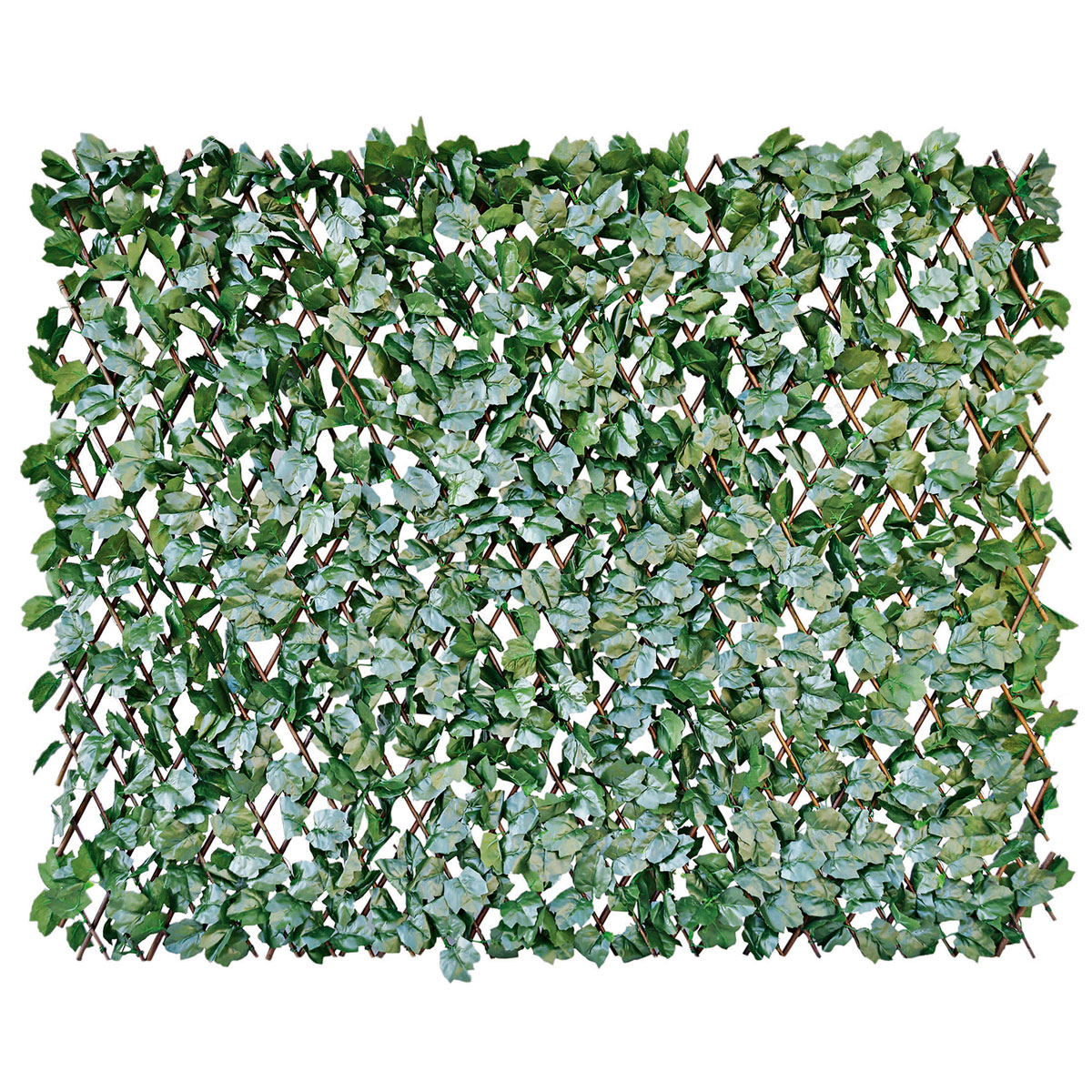 Hartmann Scherenspalier Weide mit Kunststoffblättern Efeu 1 x 2 m
