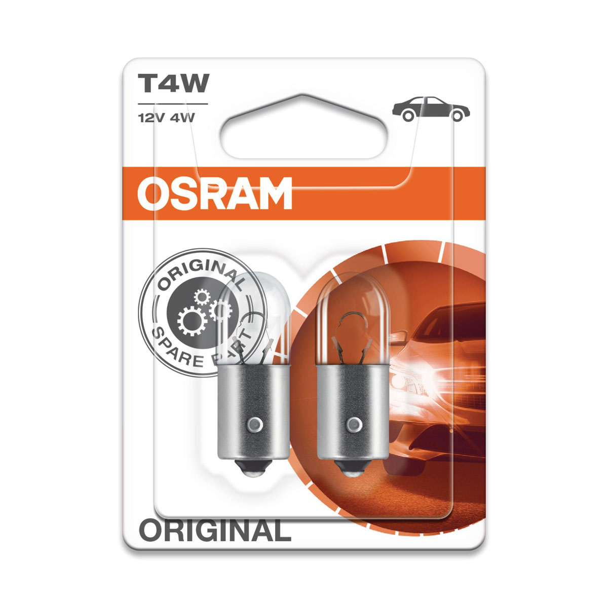 Osram Autolampe BA9S KSN 20 12 V 4 W