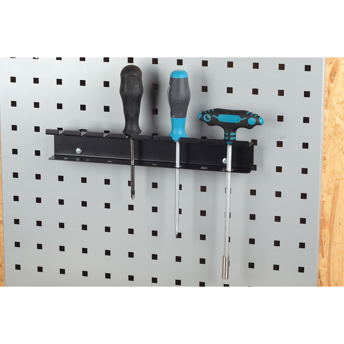 Wolfcraft Schraubendreherhalter für Lochwand WSS Bild 3