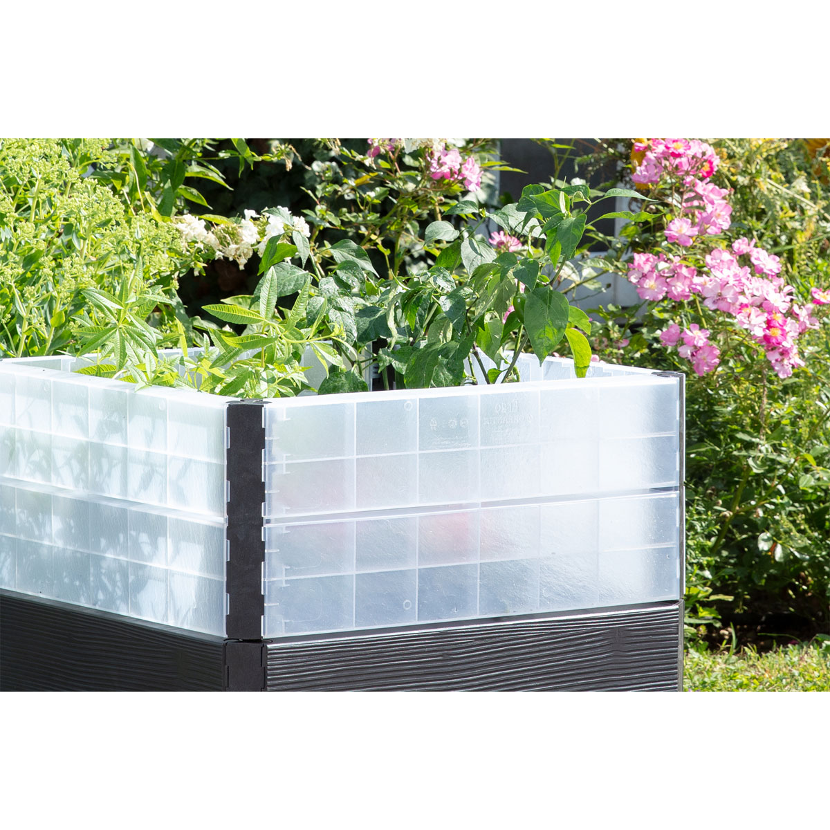 Garantia Hochbeet ERGO QUADRO Turbo M 75 Wood inkl FLORA Bild 4
