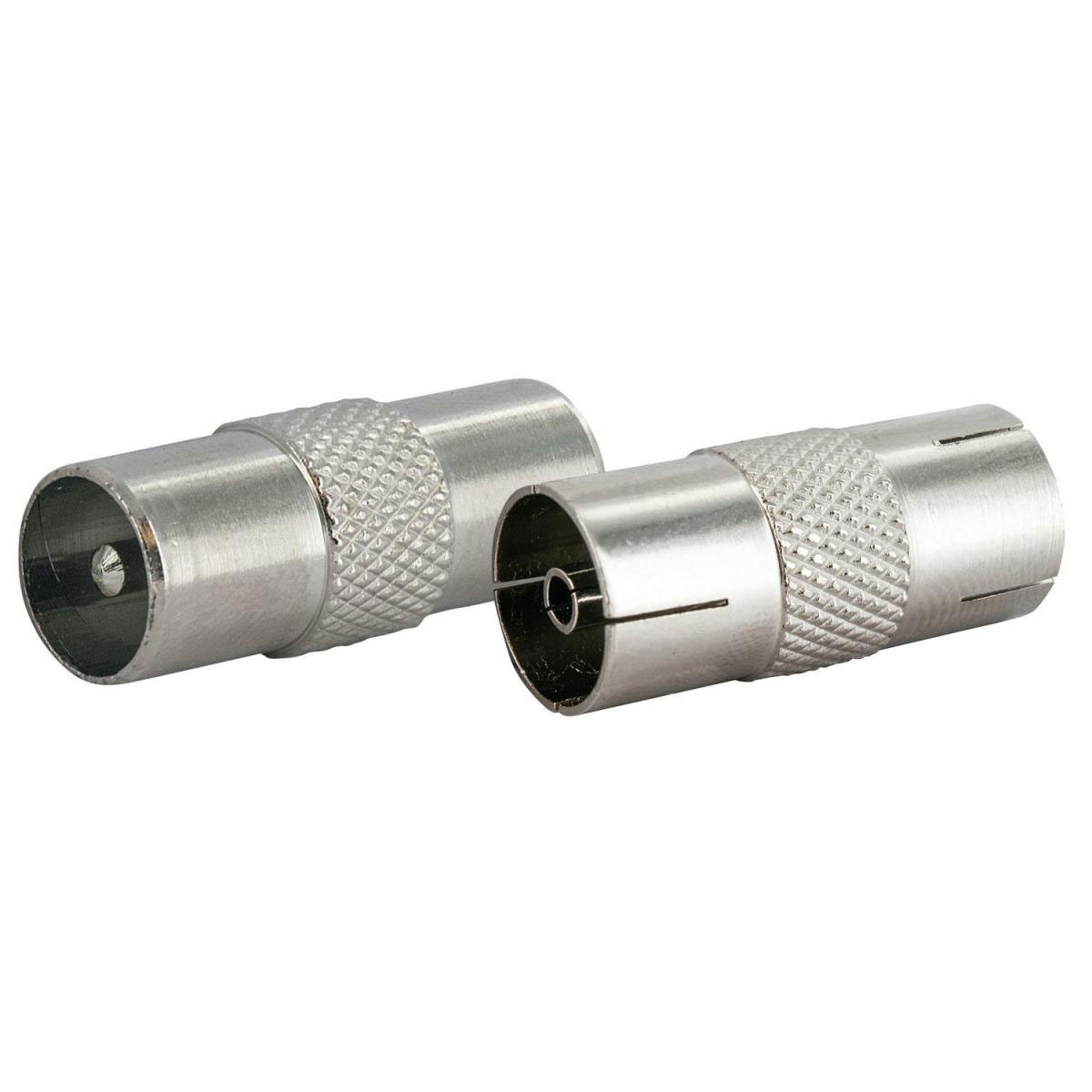 Schwaiger Übergangsstecker-Set für IEC-Stecker/Buchsen