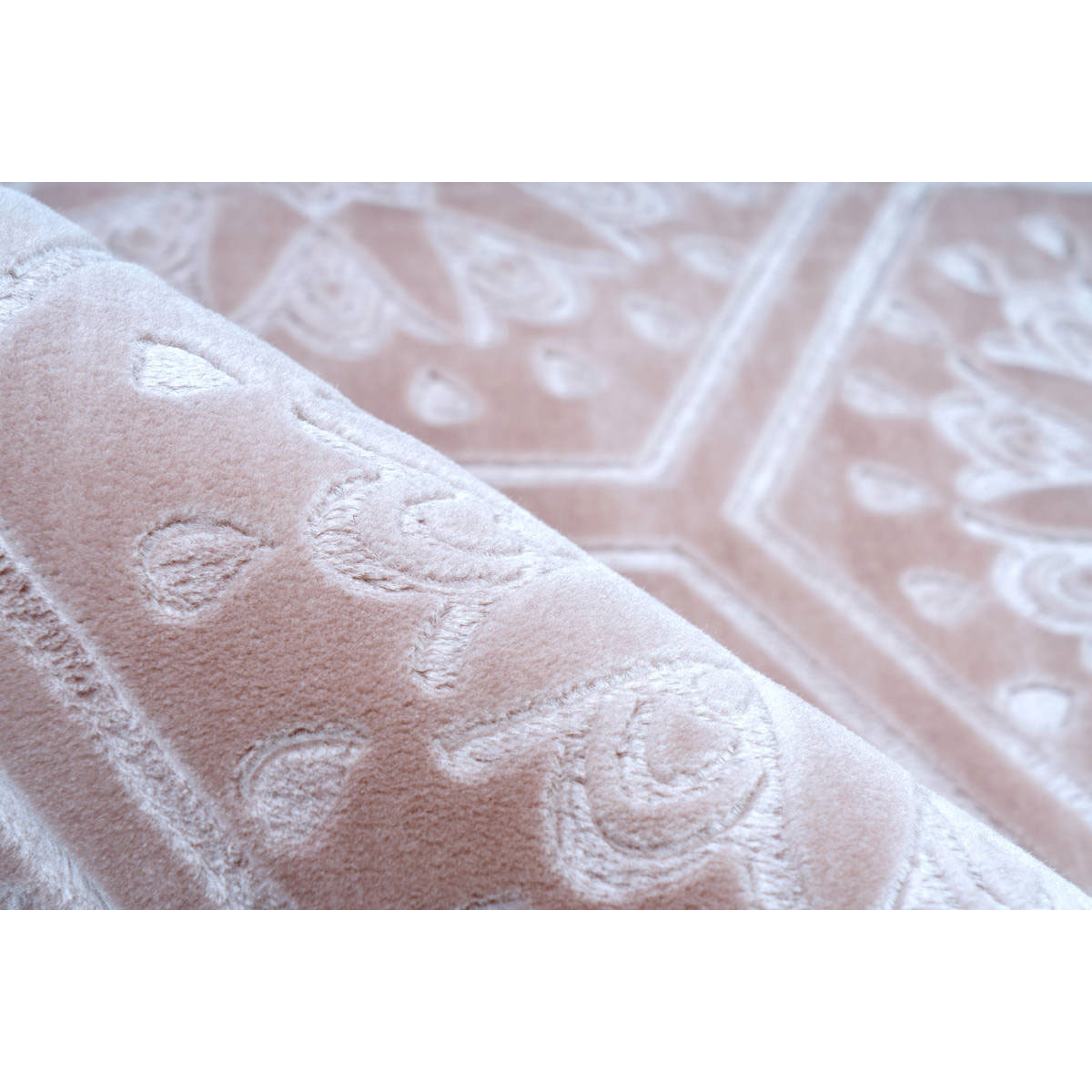 Hochflorteppich Monroe 200 rosa Bild 3