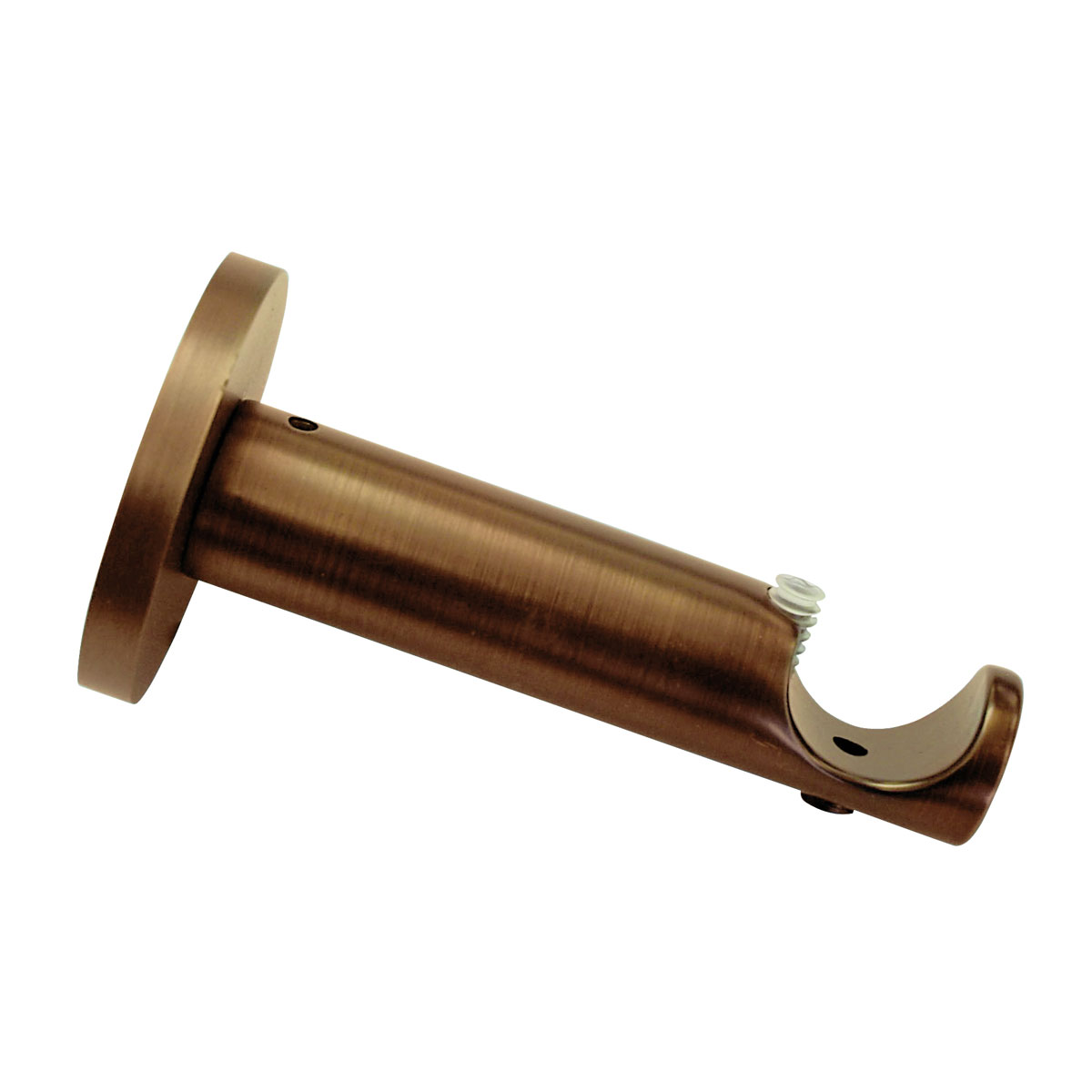 Gardinia Wandträger Windsor für Durchmesser 25 mm offen bronze