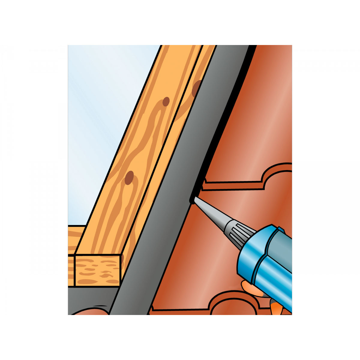 Fundamo Silikon Dach und Wand grau Bild 3