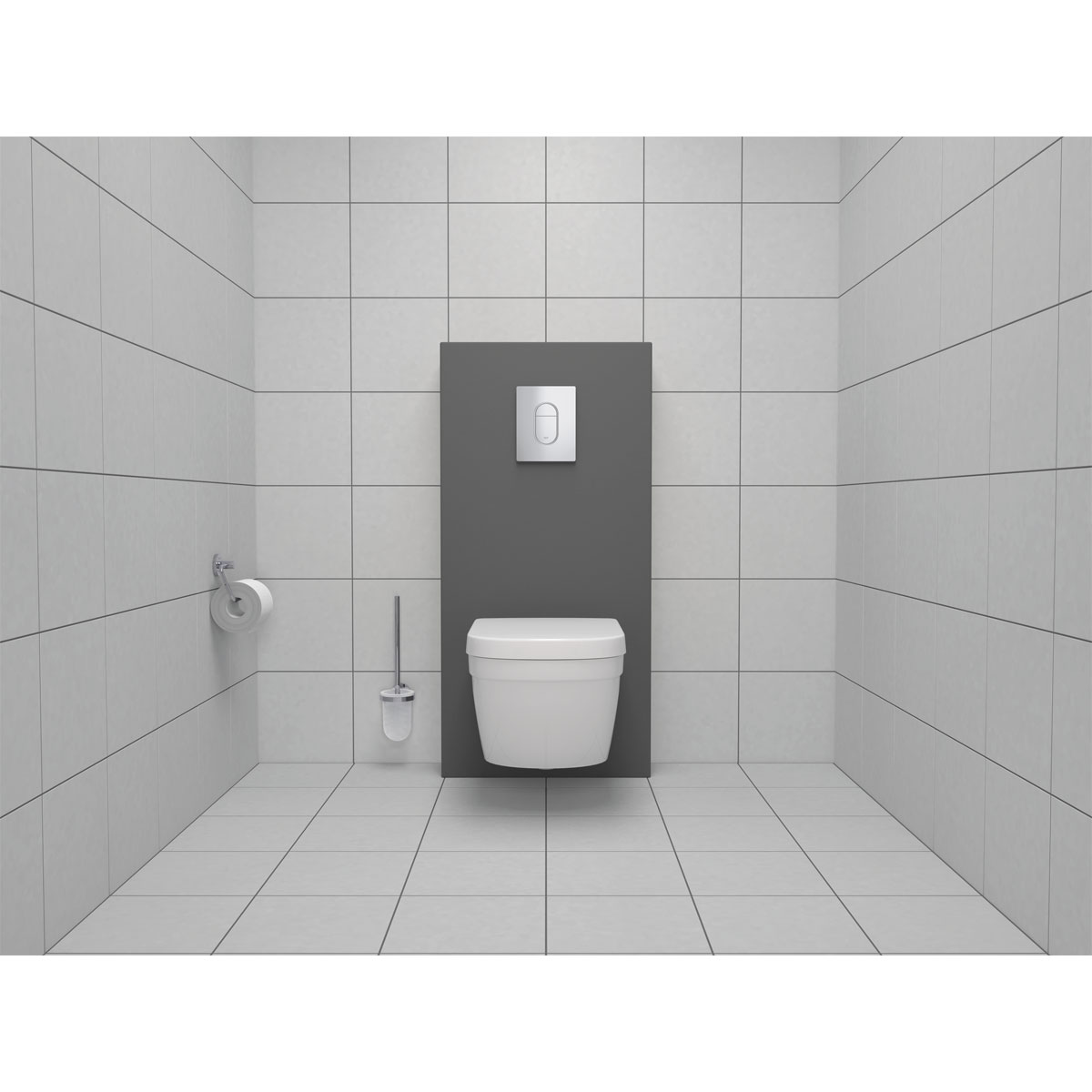 Grohe Toilettenbürstengarnitur Essentials 12,1 x 39,8 cm Bild 3