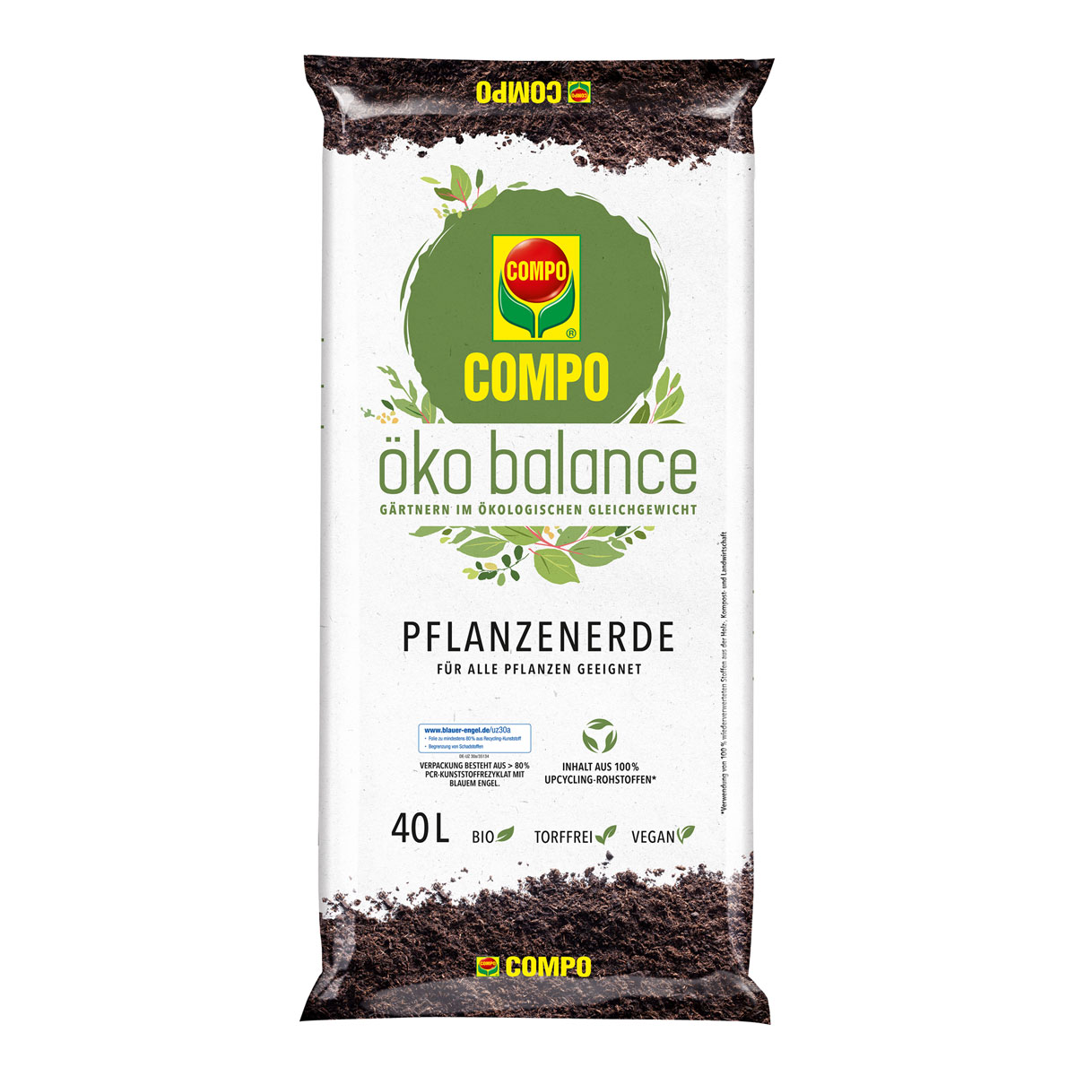 Compo Pflanzerde Öko Balance 40 L