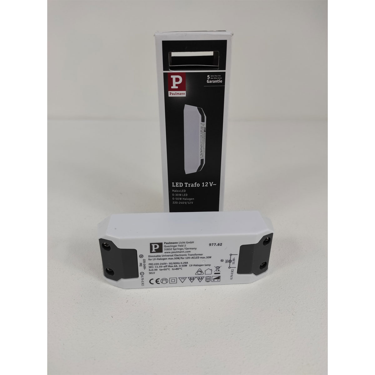 Elektroniktrafo 0-50W 50V