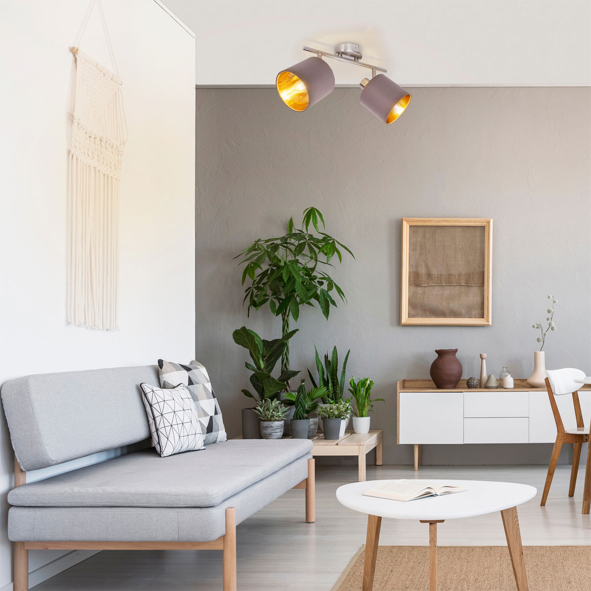 näve  Spotserie Maron 2 Spots braun Bild 8