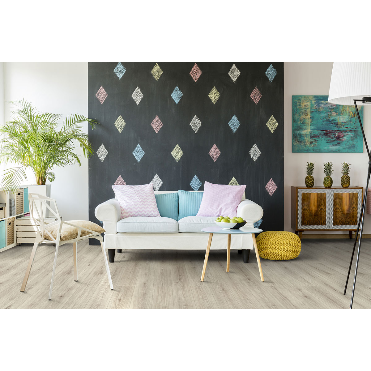 Designboden HydroClick Nordische Eiche Bild 4