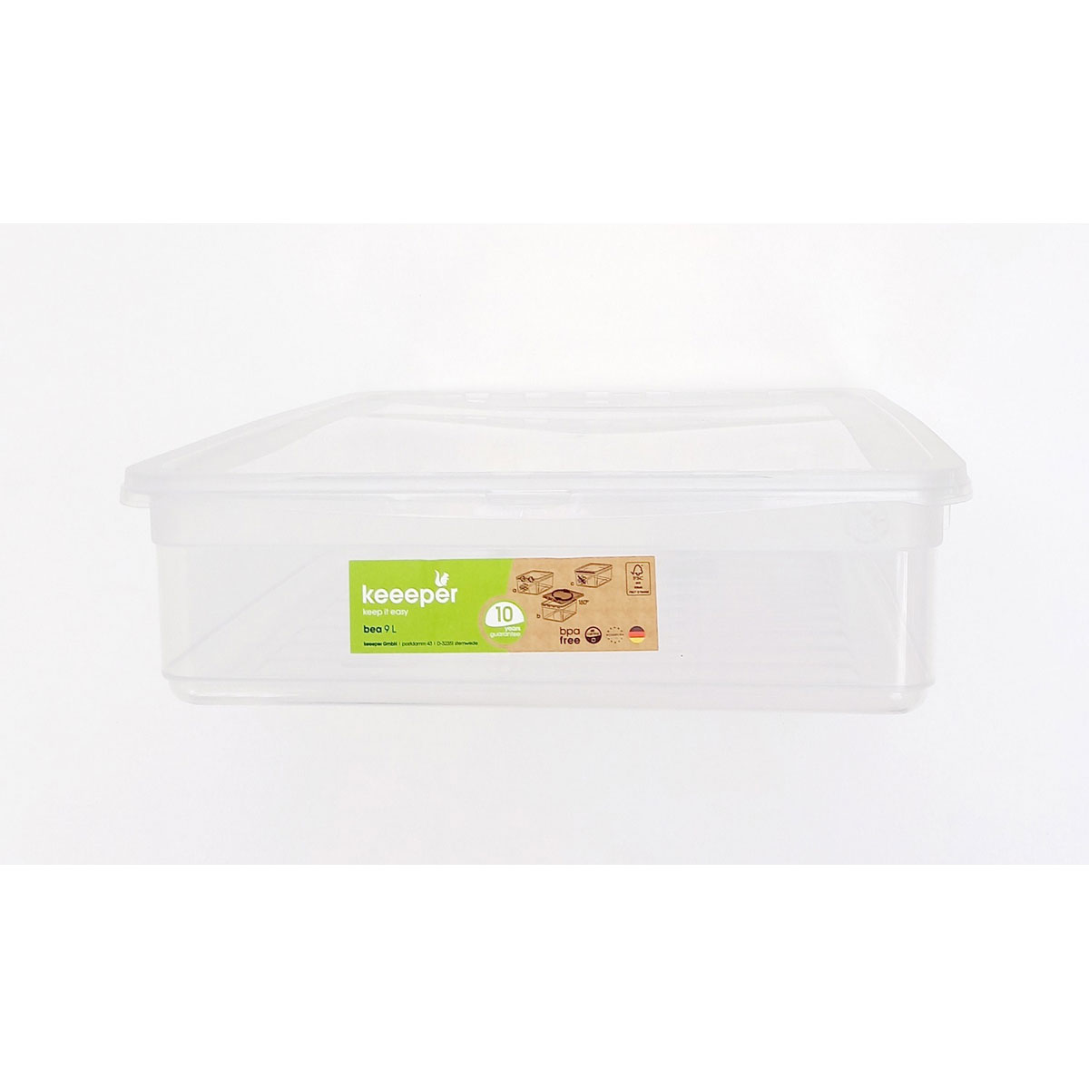 keeeper Aufbewahrungsbox Bea 39 x 9 x 33,5 cm 9 L