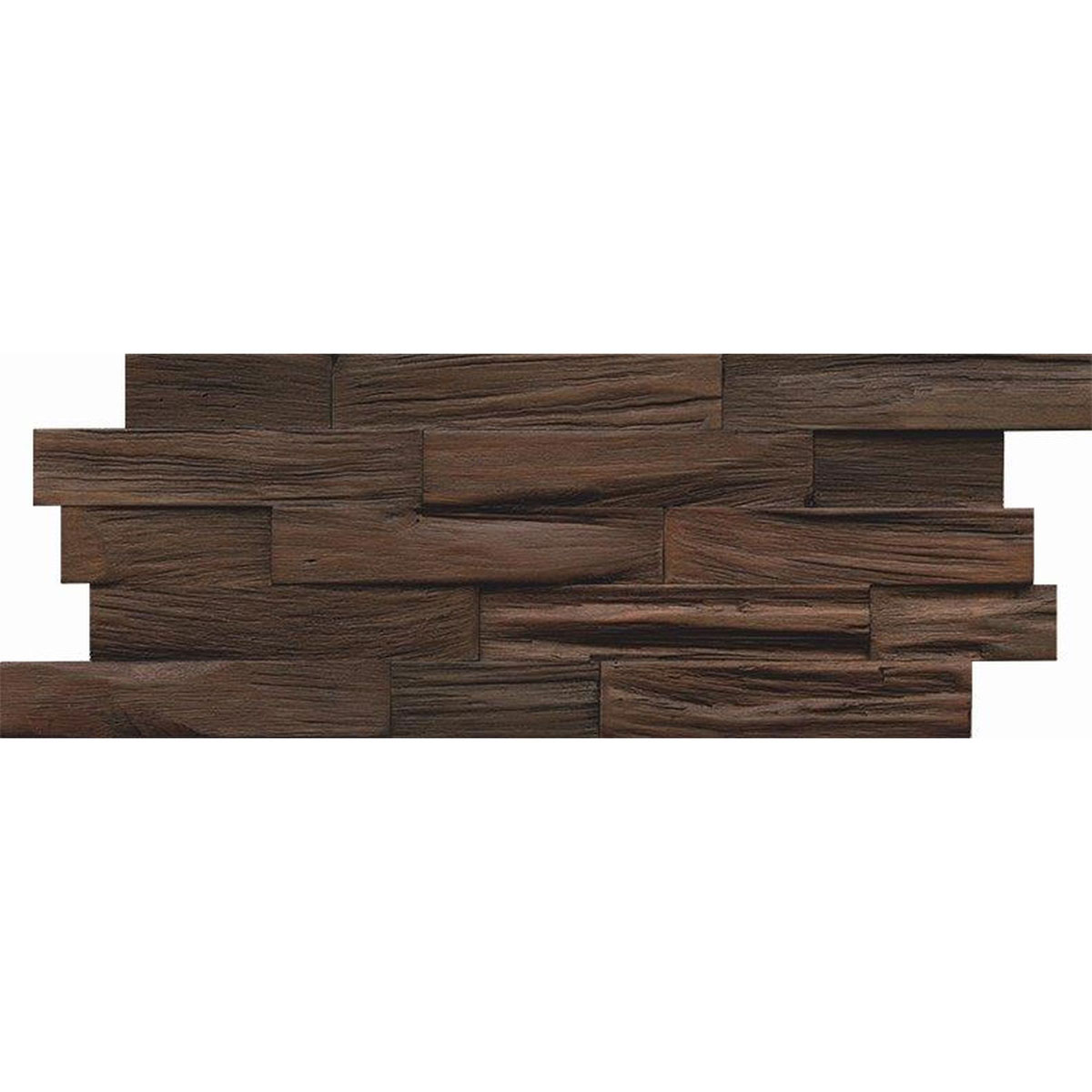 Indo Wandverkleidung Bangkirai Charred 5er-Set Bild 2