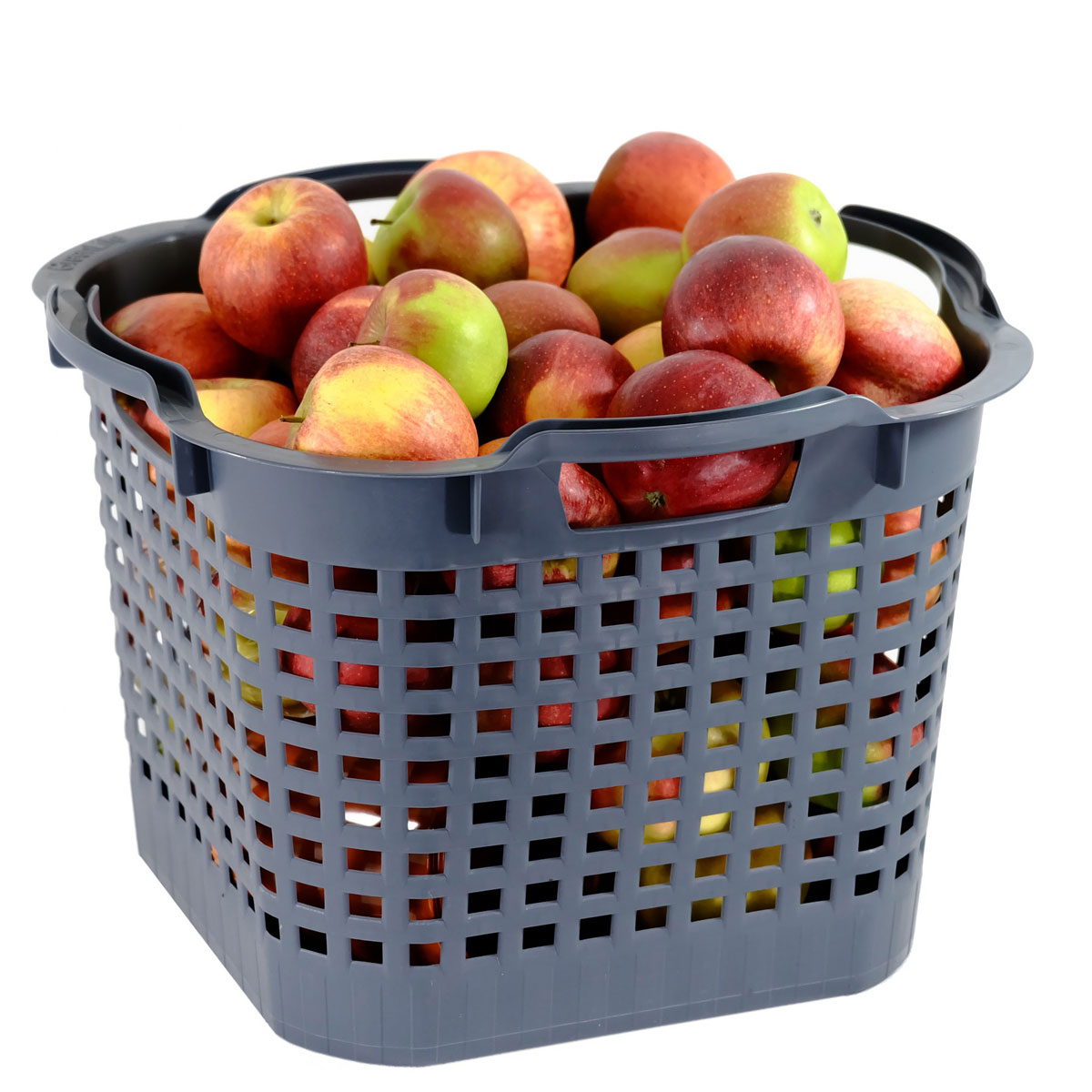 GreenLife Uni-Korb 25 kg, 3 Stück, drehstapelbar, grau Bild 9