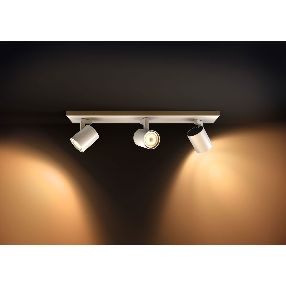 Philips Hue LED-Spotserie White Runner 3 Spots weiß Bild 4