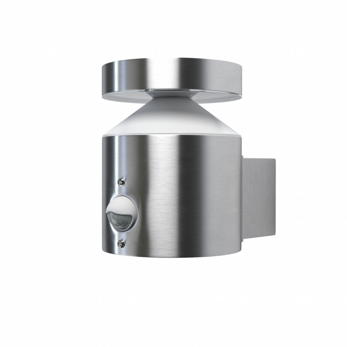 Osram LED-Außenwandleuchte Endura Style Cylinder Wall Sensor silber