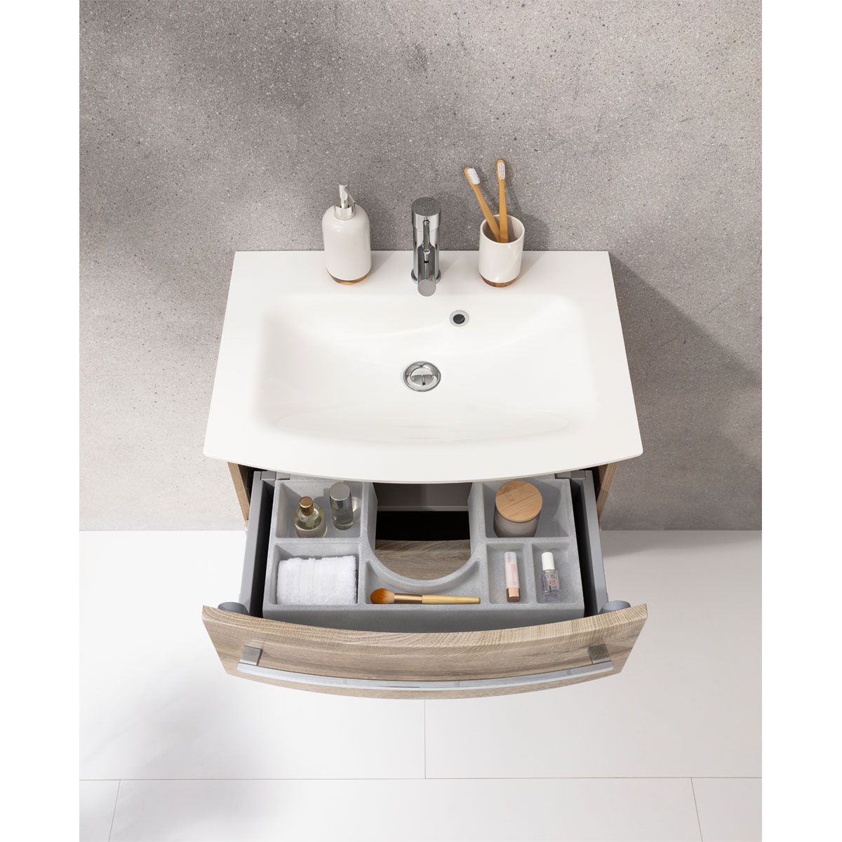 Fackelmann  Waschtisch-Set B.Style 632 x 543 x 460 mm Nature Oak Bild 7