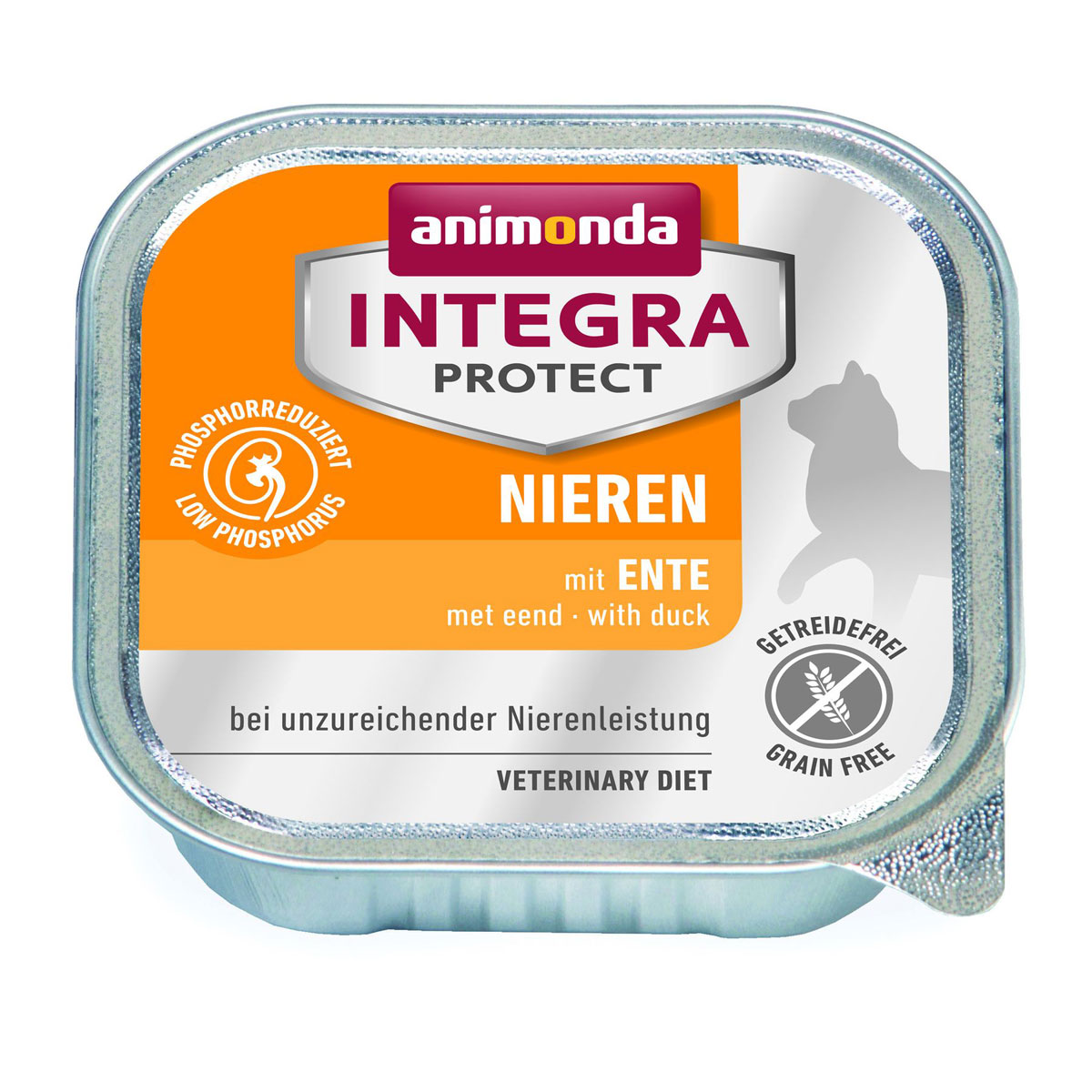 animonda integra Cat Niere Ente 100g Schale