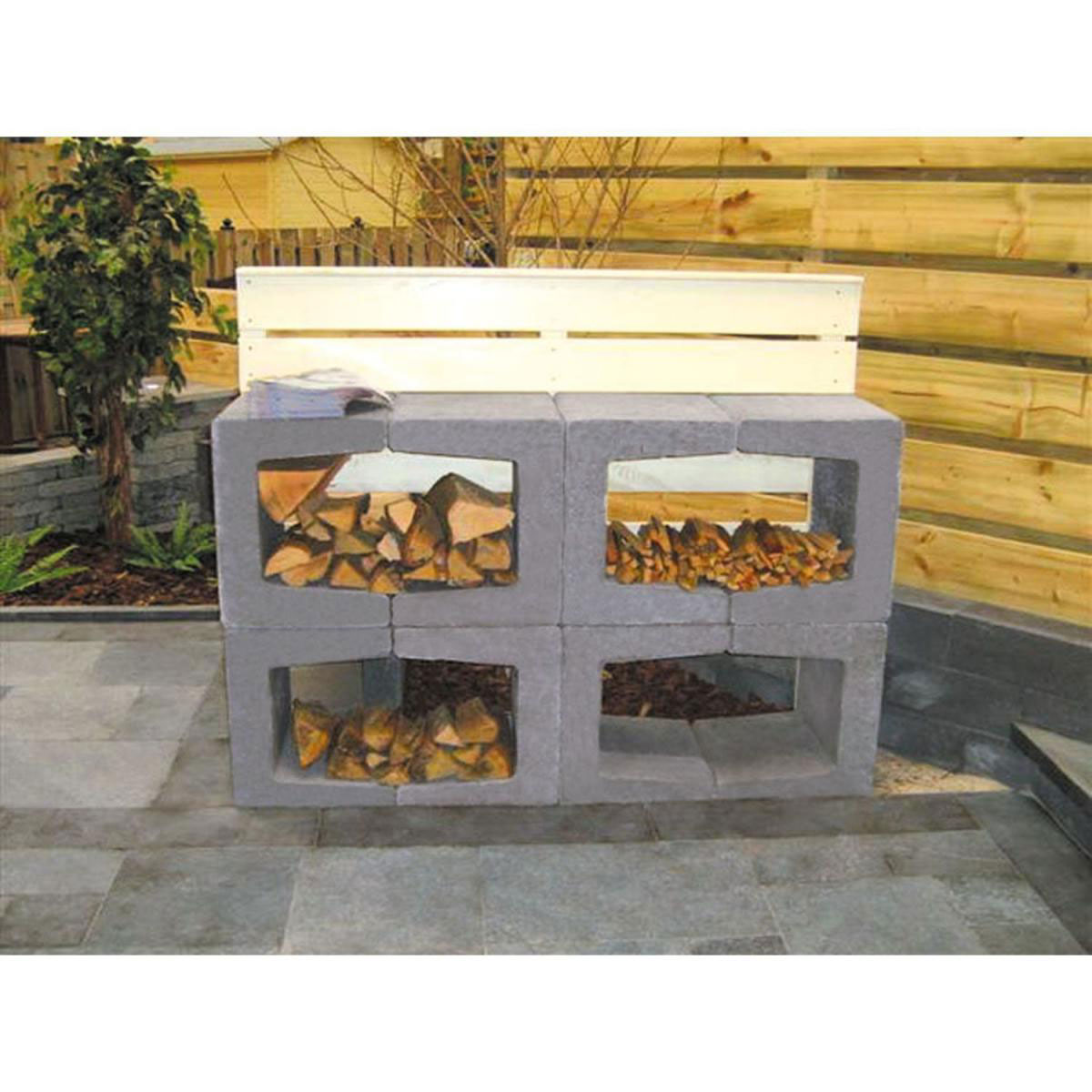 Diephaus  U-Stein grau 40 x 40 x 40 cm Bild 3