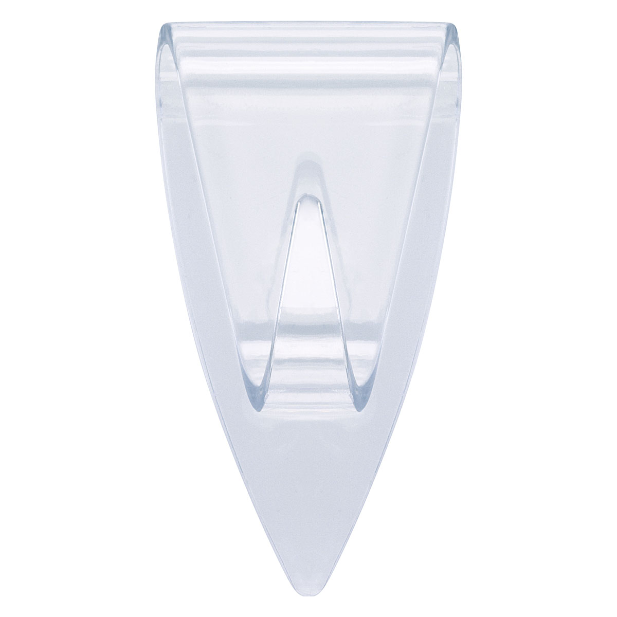 Tesa Klebehaken transparent Glas 5 Stück Traglast 5 x 0,2 kg Bild 3