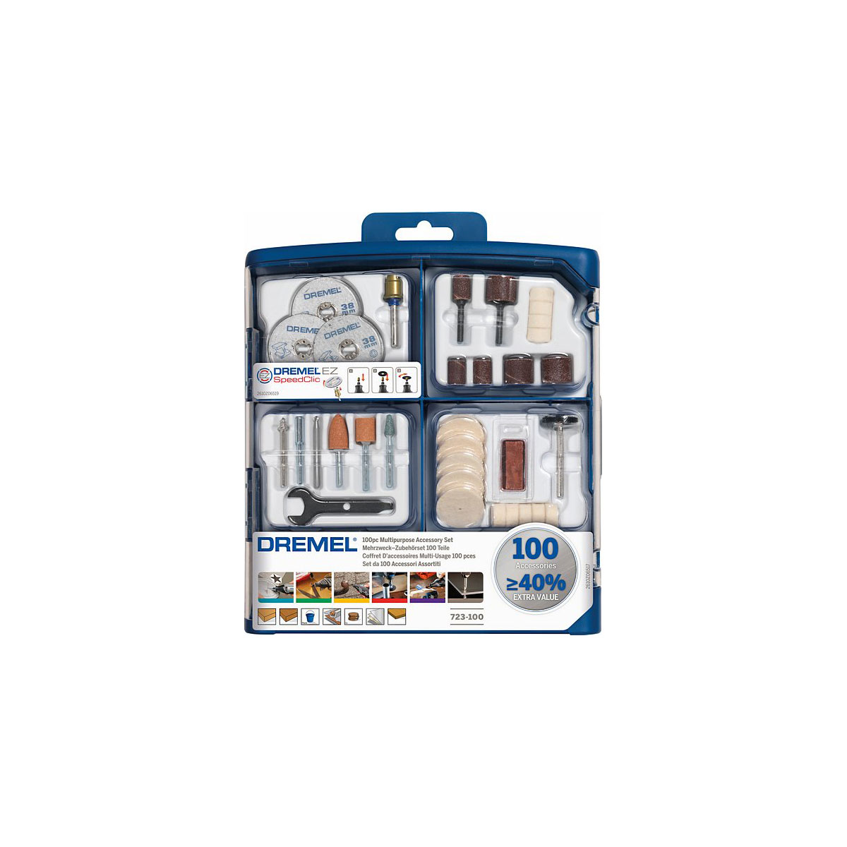 Dremel  Zubehör-Set 100-teilig Bild 3
