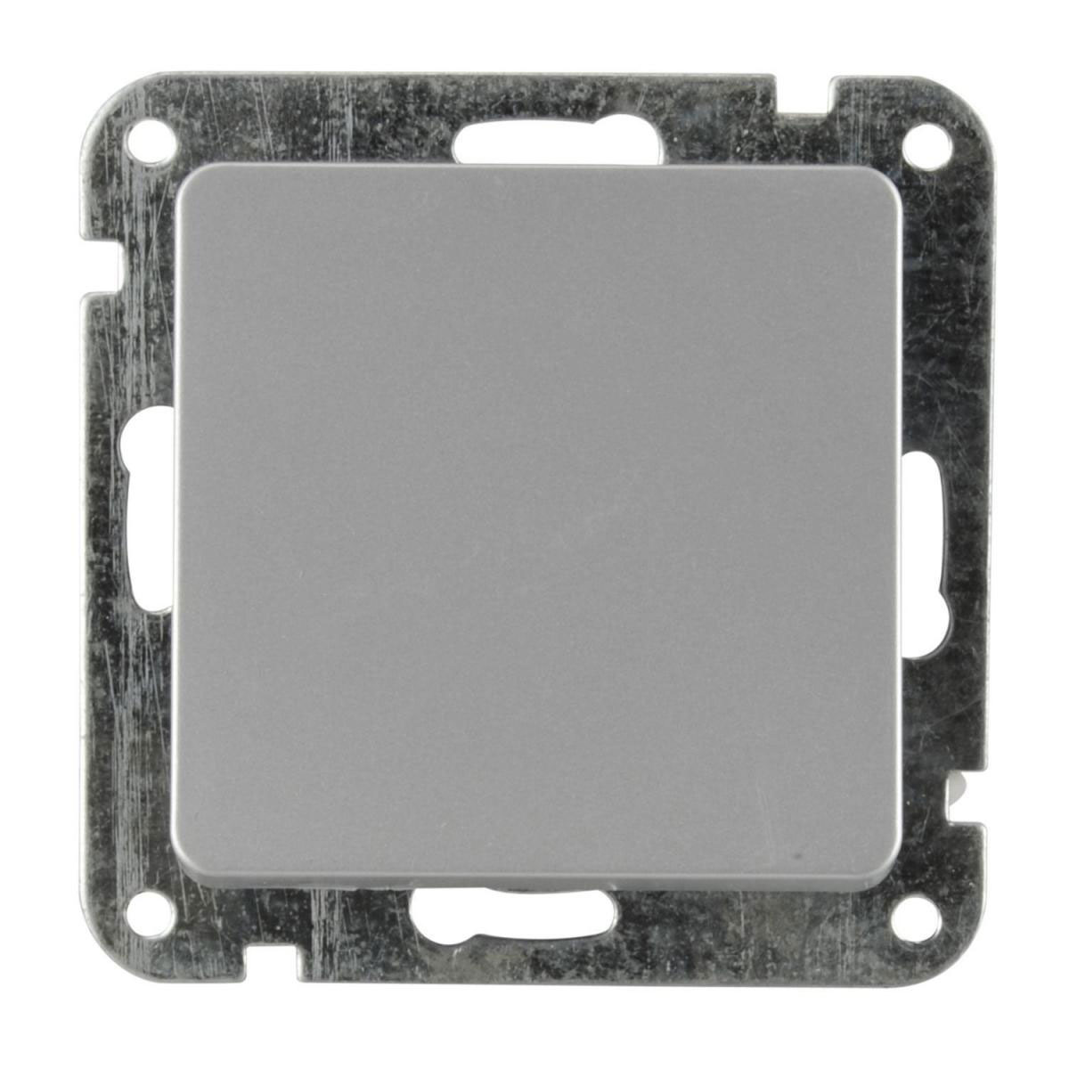 Aus-/Wechselschalter Le Mans silber Serie 603