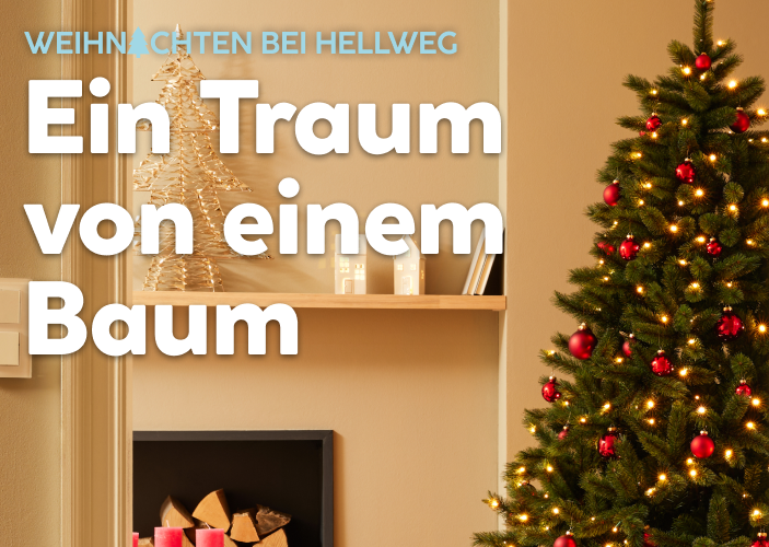 Künstlicher beleuchteter Weihnachtsbaum