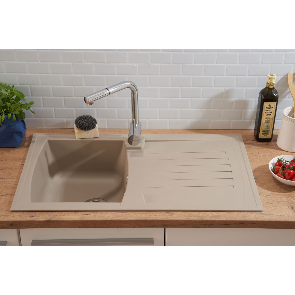 Respekta Einbauspüle Boston Mineralite Bild 2