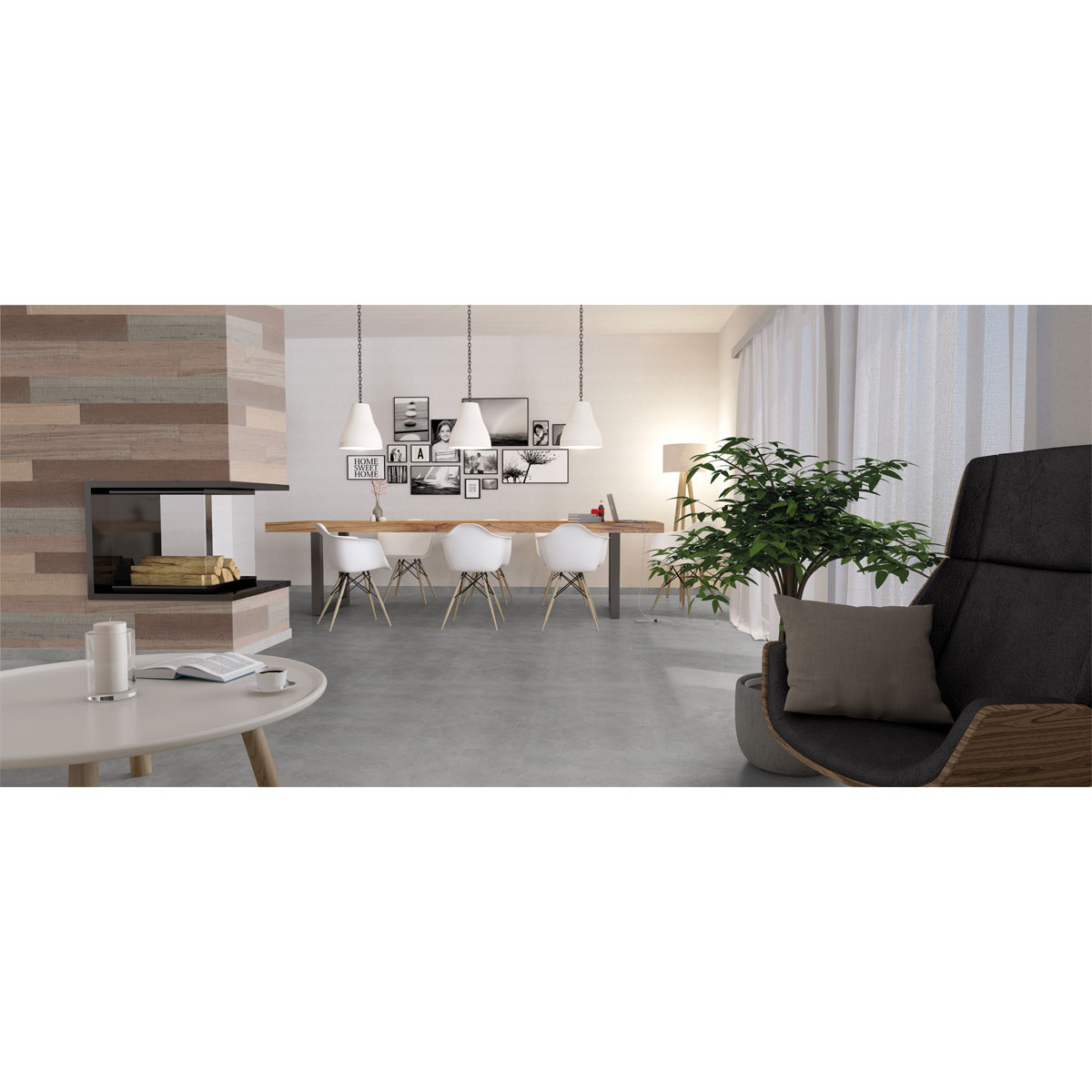 Indo -FSC Barnwall Lombardy Wandverkleidung Bild 2