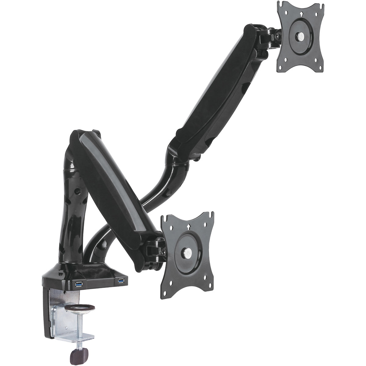 Schwaiger  Monitor-Tischhalter Full Motion 2 für 2 Monitore bis 29 Zoll Bild 3