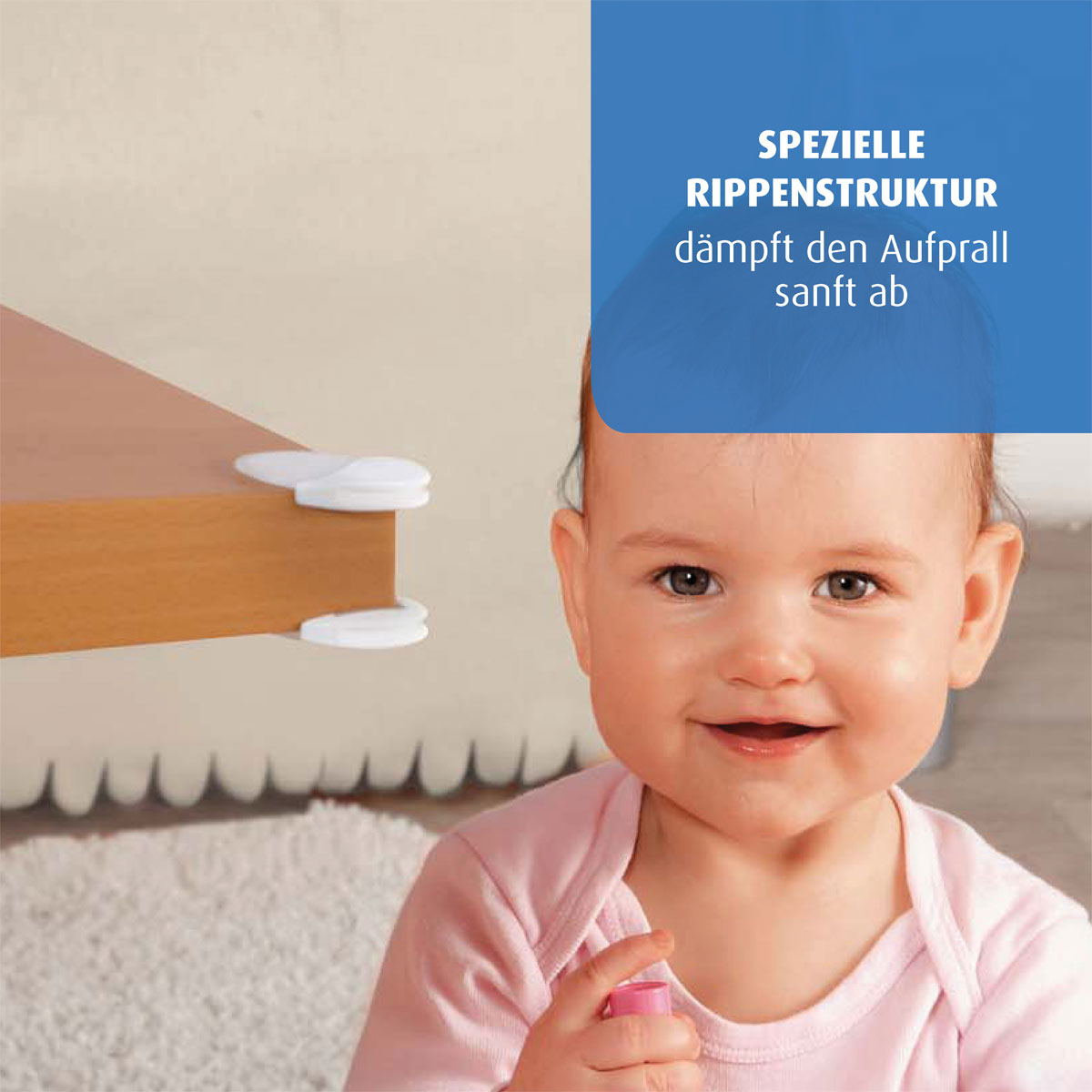 Reer Eckenschutz weiß 4 Stück Bild 2