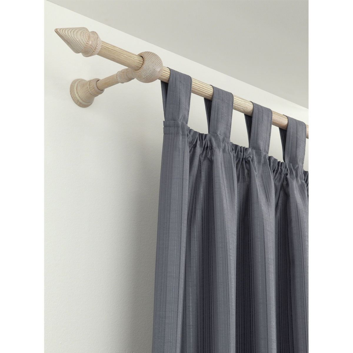 Gardinia Endstück Kegel für Country Durchmesser 25 mm castell-eiche Bild 2