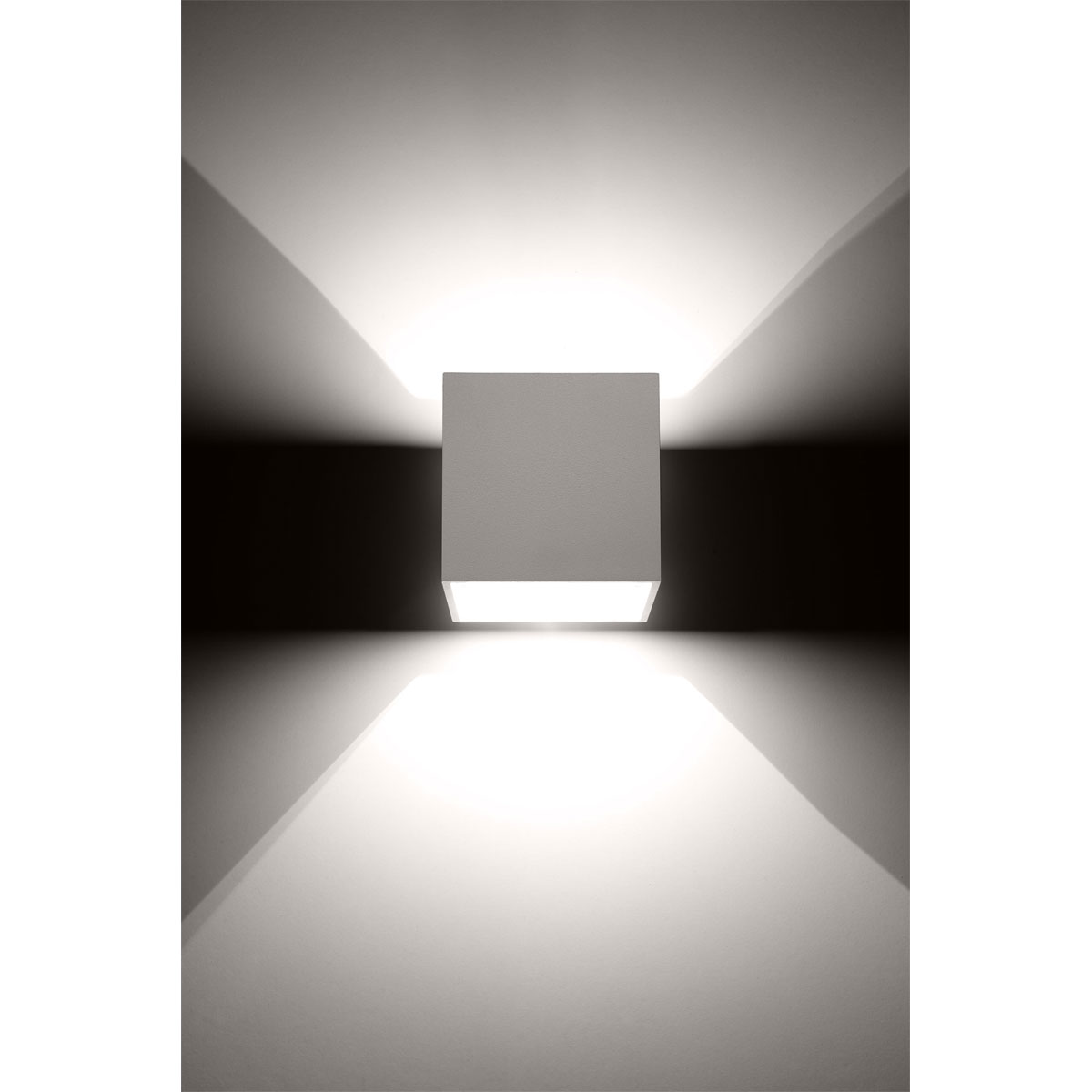 Sollux Lighting Wandleuchte Quad Metall weiß | weiß | Metall | K000049433 | Wandleuchten