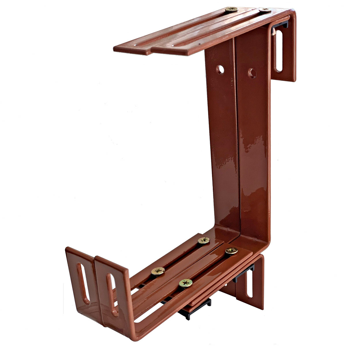 Haveson Balkonkastenhalter Premium 2er Set terracotta