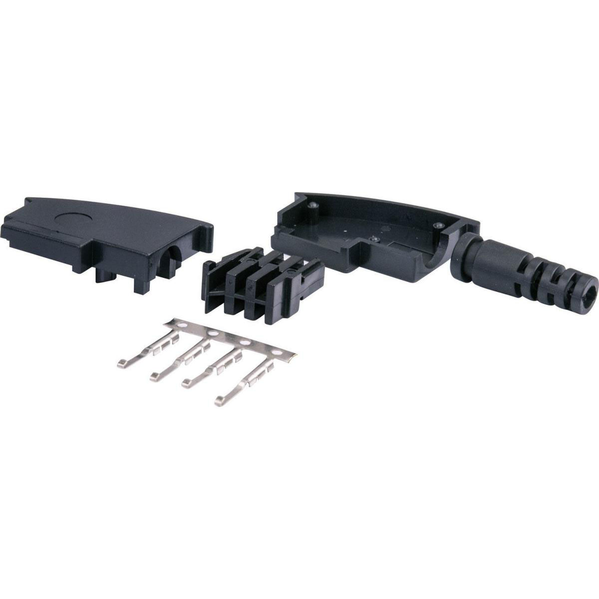 Schwaiger Telefon-Anschlussstecker F 4-pol.