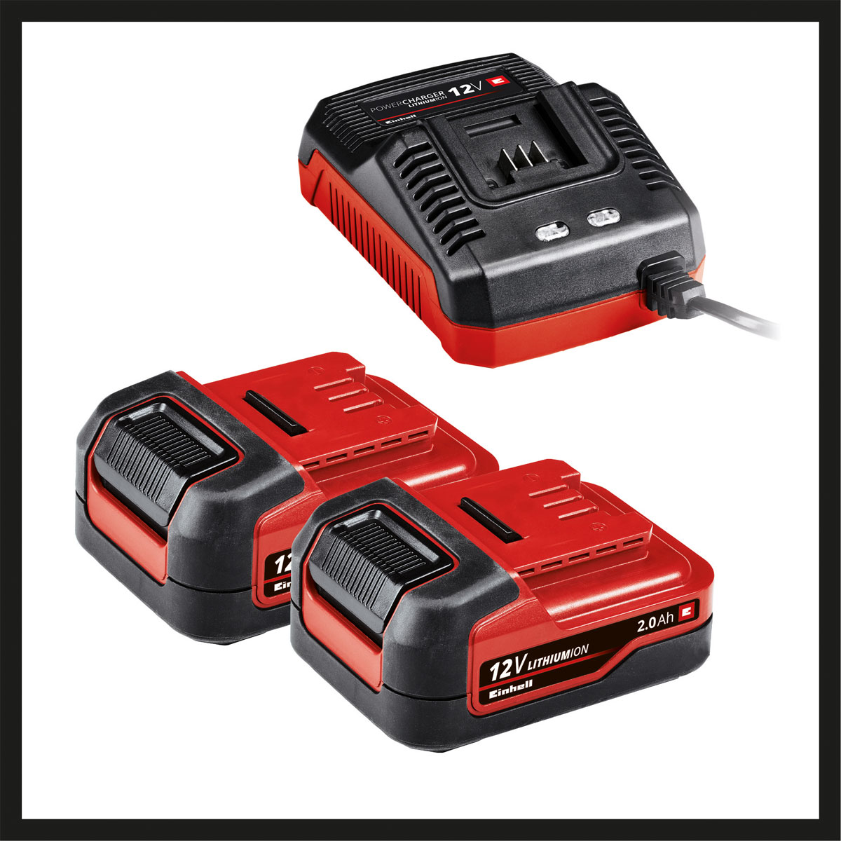 Einhell Akku-Schlagbohrschrauber-Set TE-CD 12/1 Li-i 4-teilig Bild 2