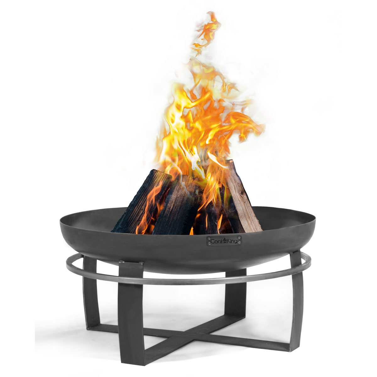 CookKing Feuerschale Viking 80 80x36cm Schwarz