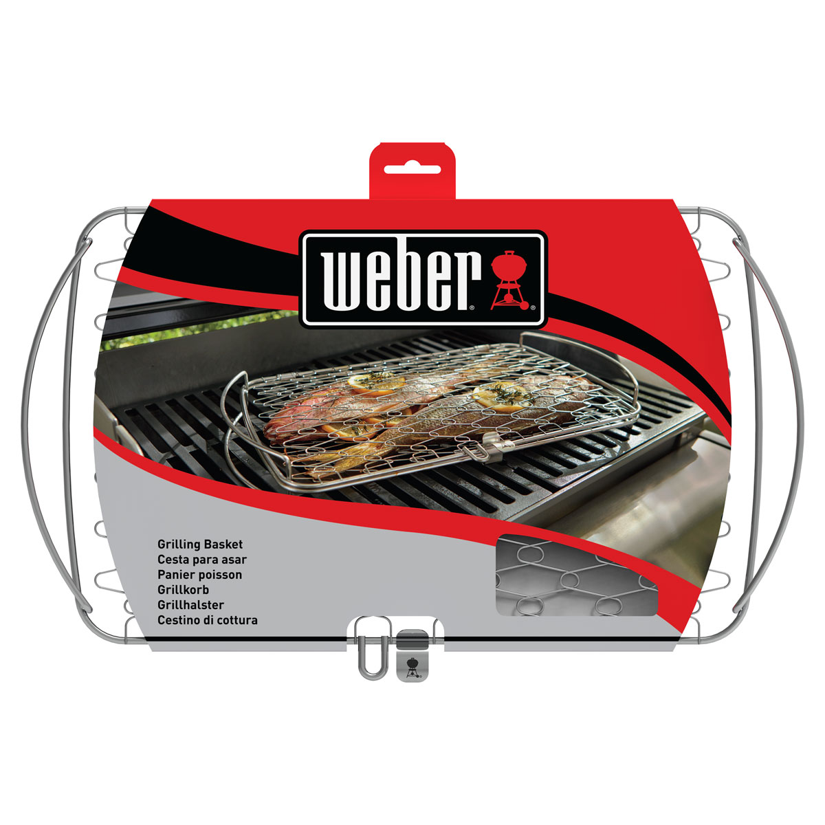 Weber Fisch- und Gemüsehalter groß Edelstahl für Gasgrill ab Q300 Bild 6