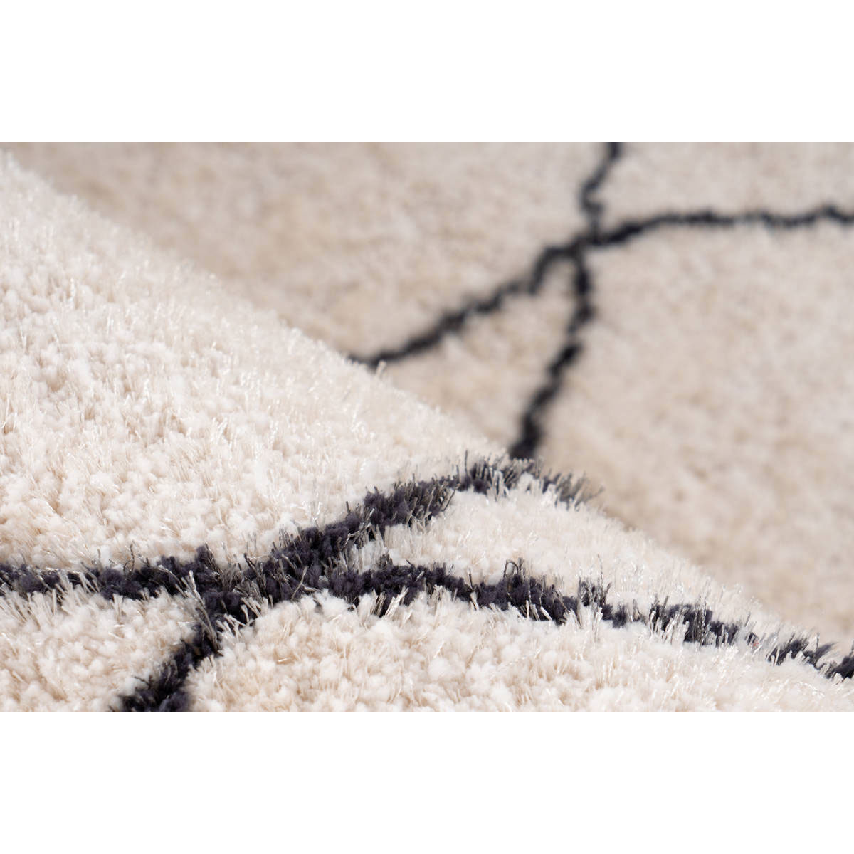 Hochflorteppich „Orlando 425“, Elfenbein, 200x290 cm Bild 2