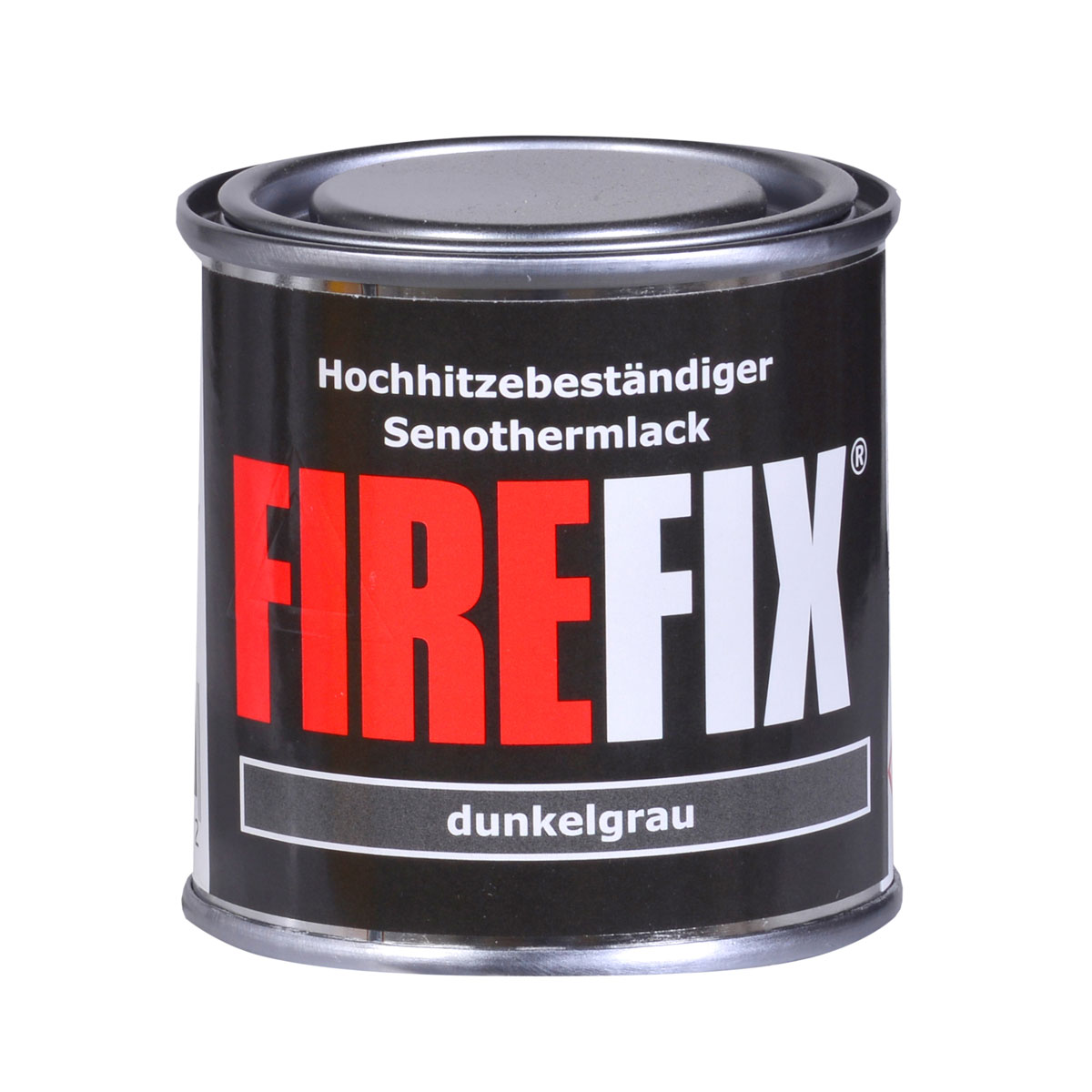 FIREFIX Ofenlack 125 ml hitzebeständig dunkelgrau