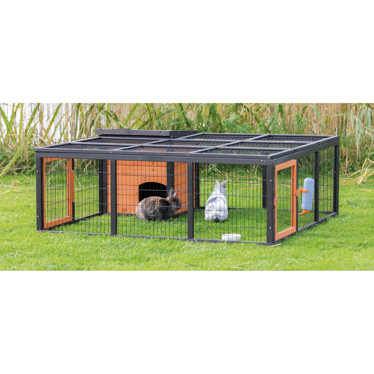 Trixie  natura Freilaufgehege Haus 150 x 53 x 150 cm