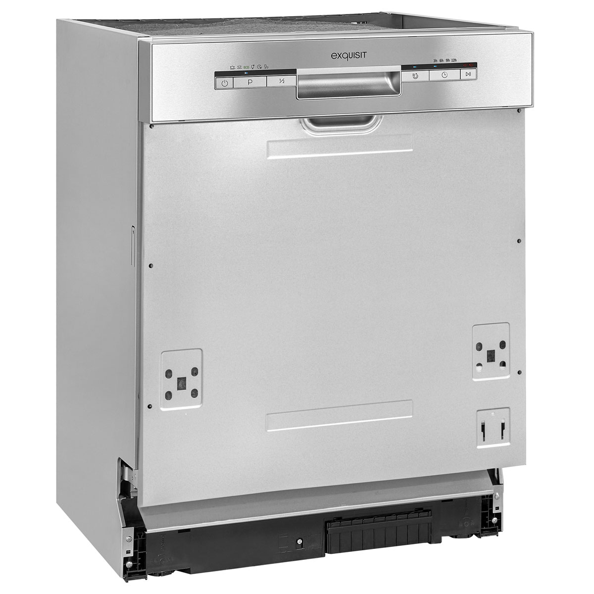 exquisit Einbau-Geschirrspüler, EGSP 1012-EB-030 Einox