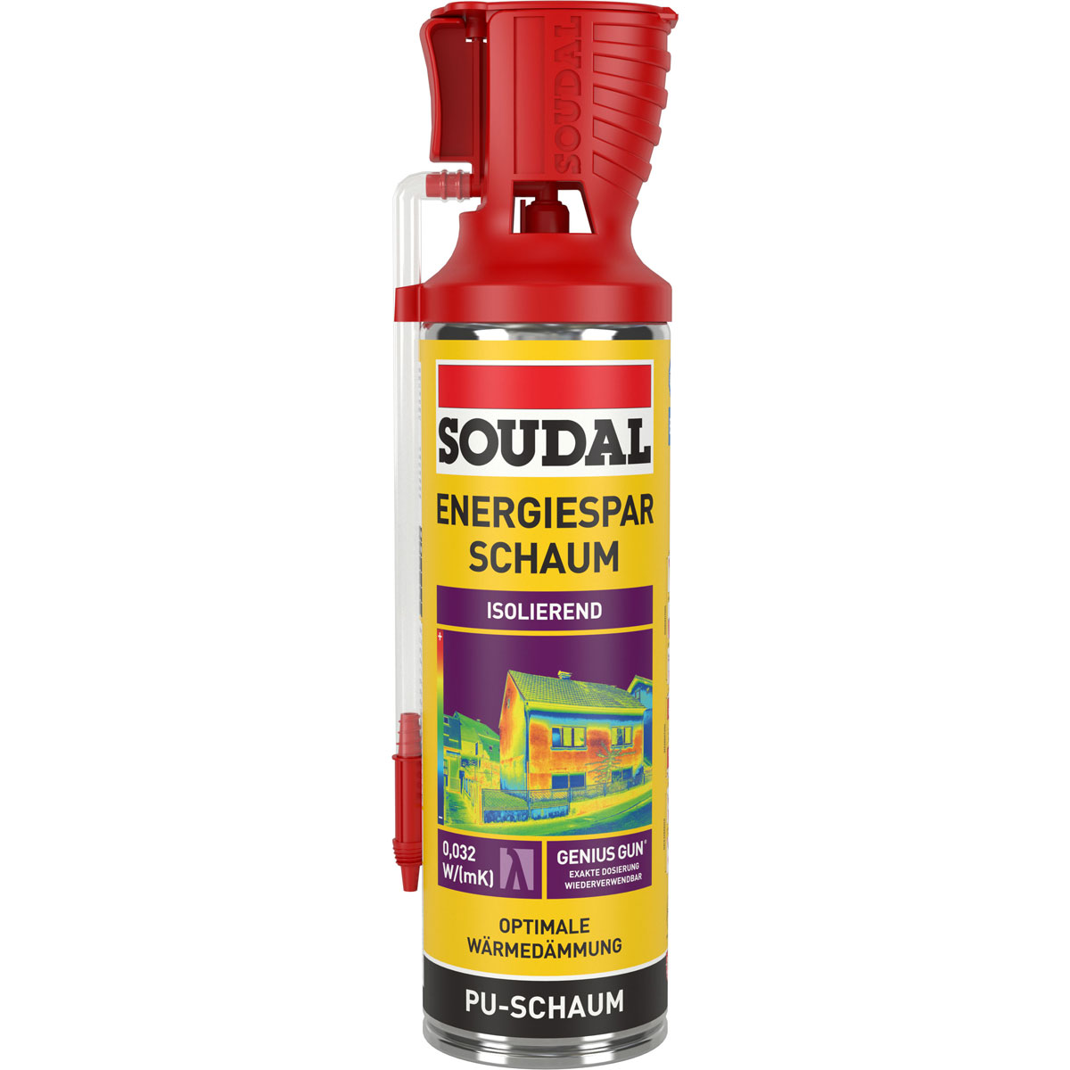 Soudal Energiesparschaum champagner sehr emissionsarm EC1+