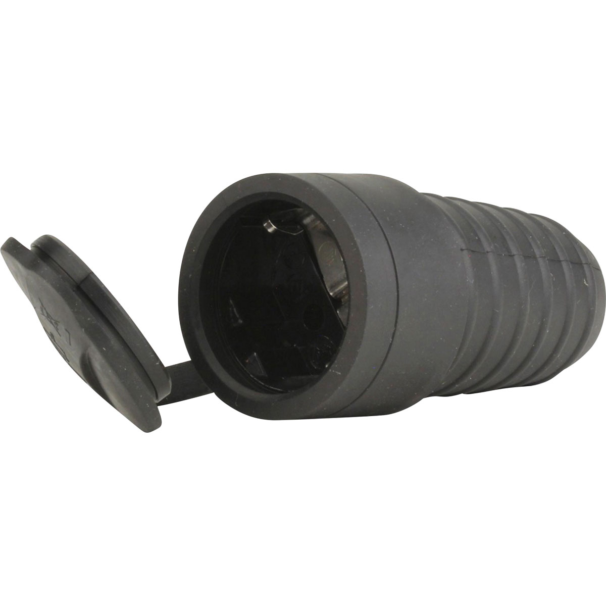 Flector Technik Schuko-Kupplung schwarz Bild 2