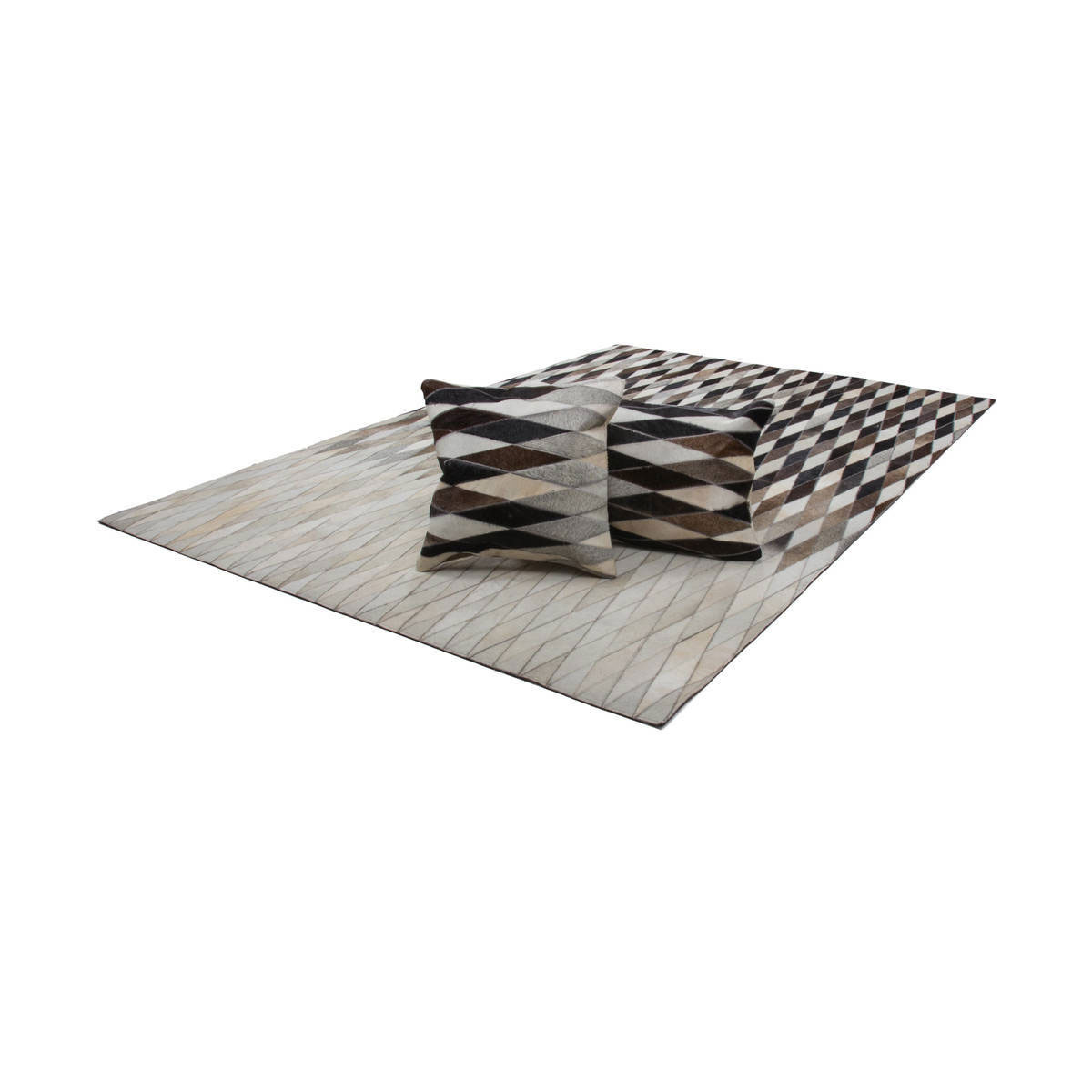 Lederteppich „Lavish 510“, grau Bild 4