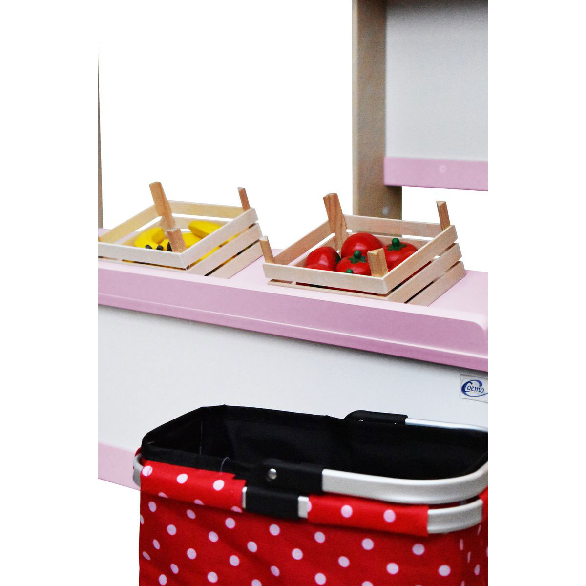 Coemo Kaufladen Lilly Holz Rosa Bild 5