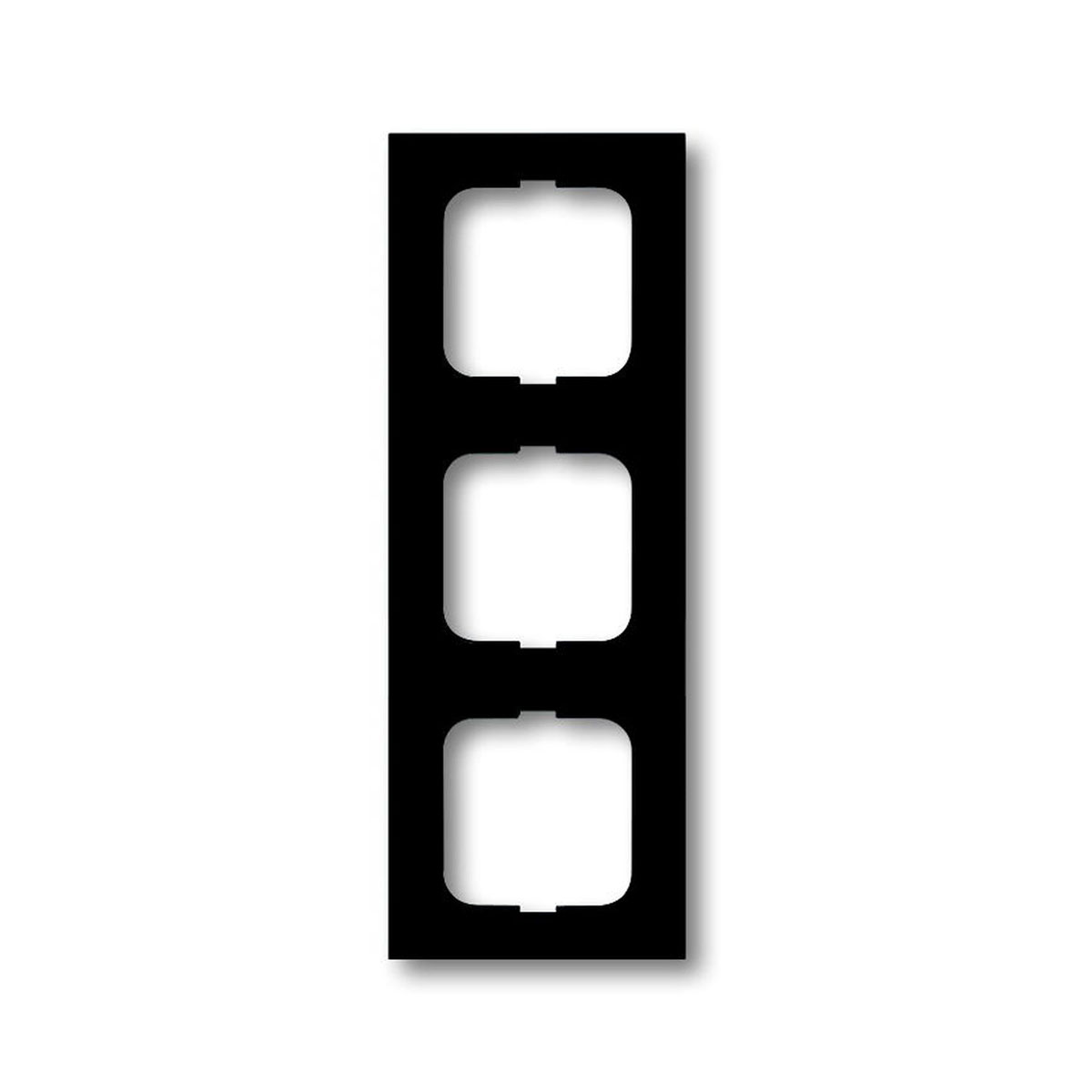 Busch-Jaeger Abdeckrahmen future linear schwarz 3-fach