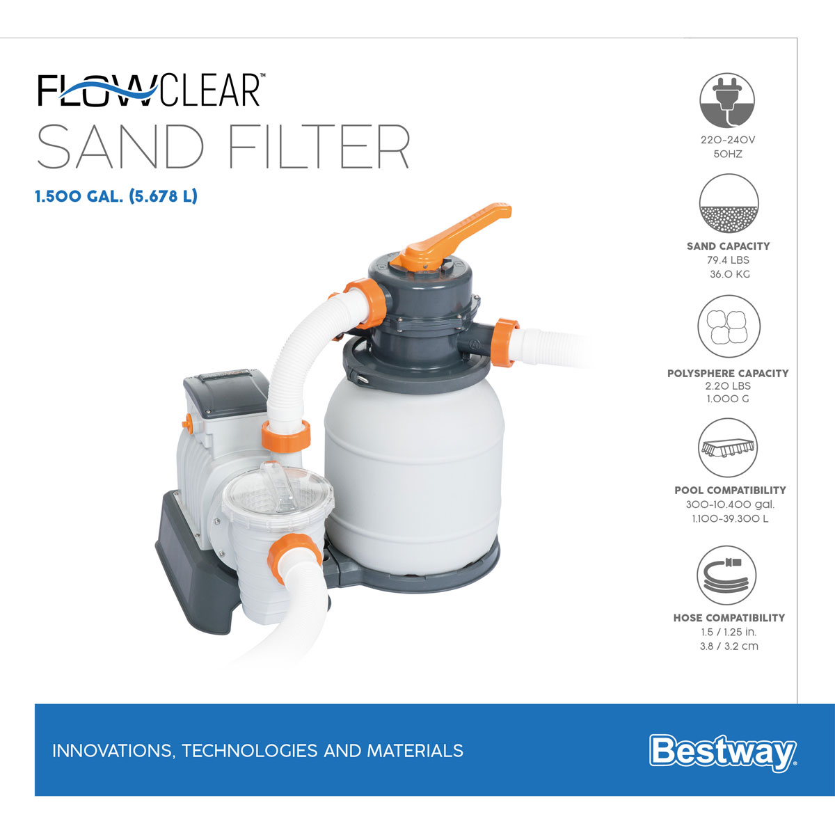 Bestway Sandfilteranlage Flowclear Bild 4