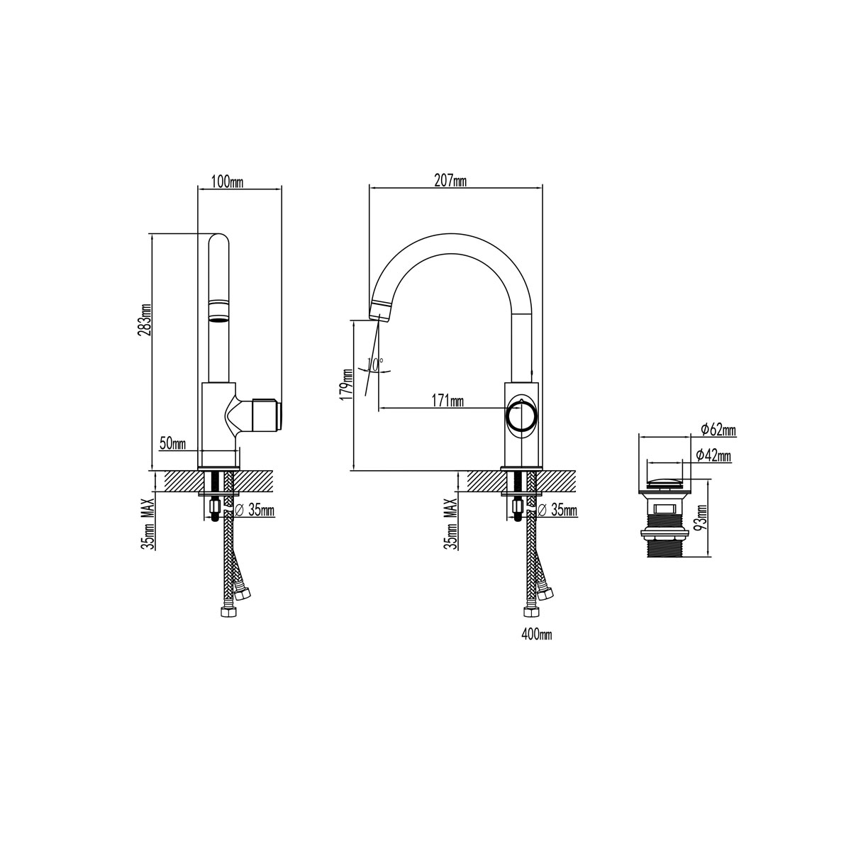 Valblue Waschtischarmatur Trento Bild 3
